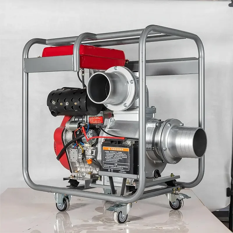 High Quality Diesel Water Pump 5HP 7HP 10HP Petrol 3 Inch 4 Inch 6inch Diesel Water Pump Self-priming Pump Industrial Use