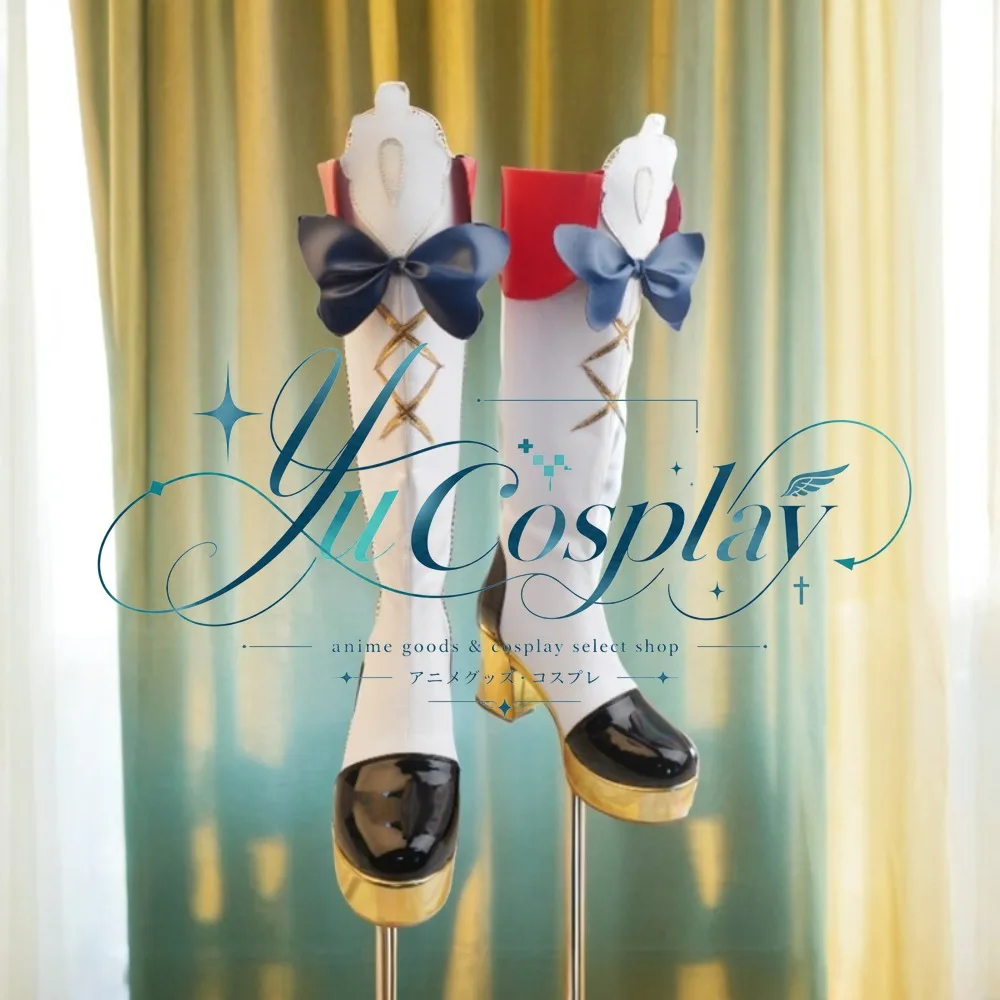Animation Aikatsu Ichigo Hoshimiya Yume Nijino Cosplay School Shoes Custom Idol Boots Convention Performance