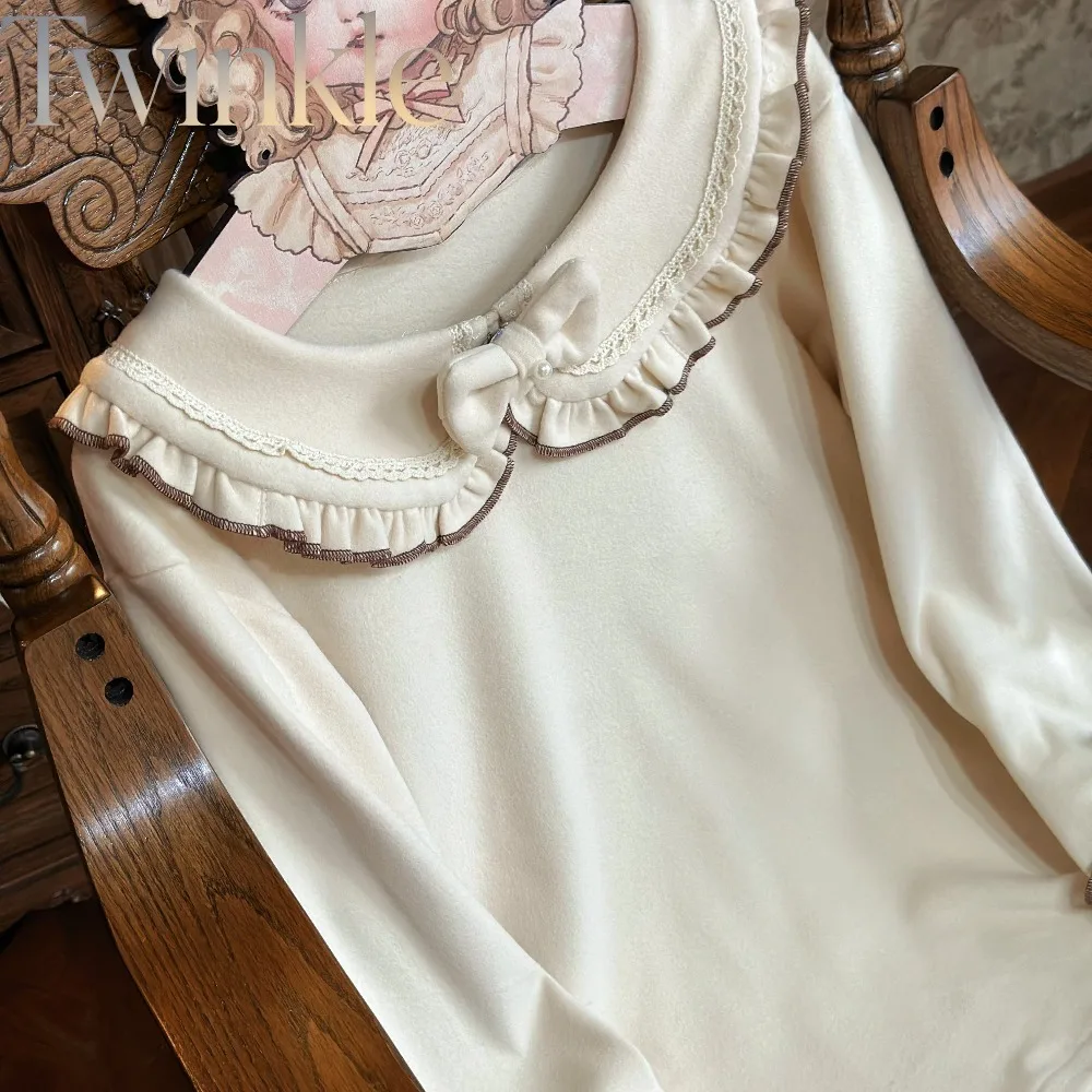 Lolita Inner Shirt Full Payment Reservation Warm Thermal Underwear Base Layer Versatile Affordable Lolita