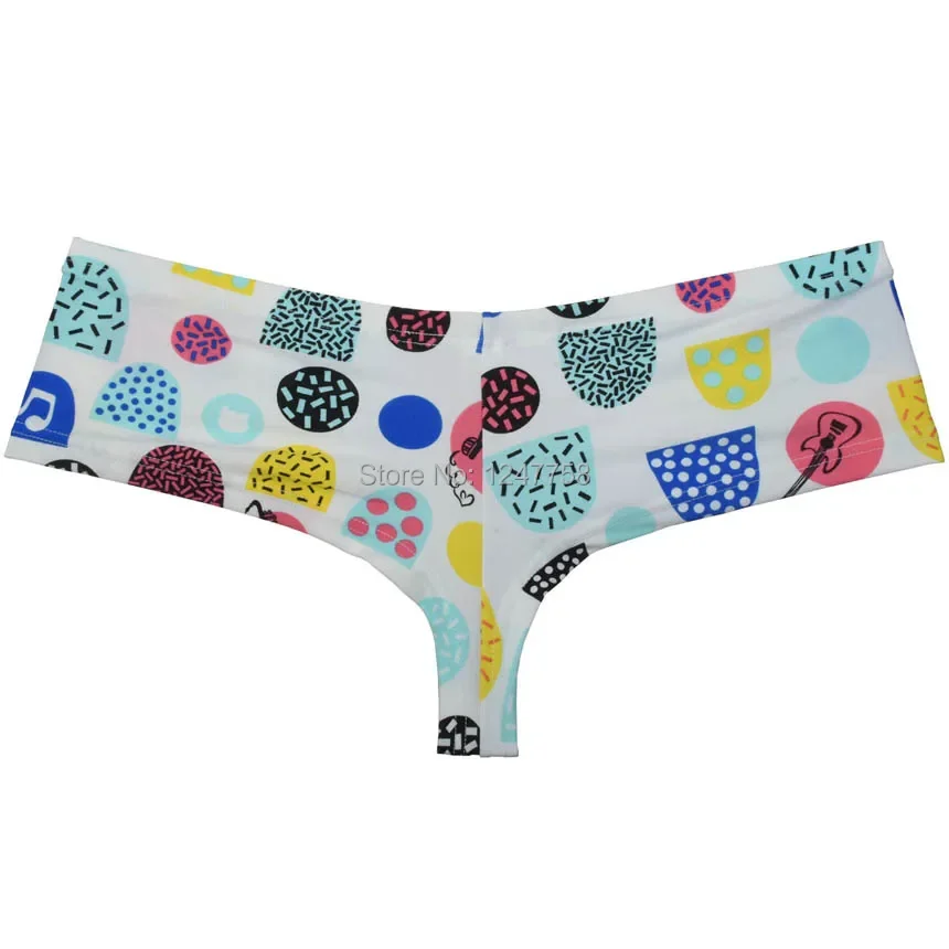 Sexy Men Underwear Bikini Male Bulge Buns Shorts Hipster Trunks Cuecas Masculina Printed Colorful Boxers Boxershorts