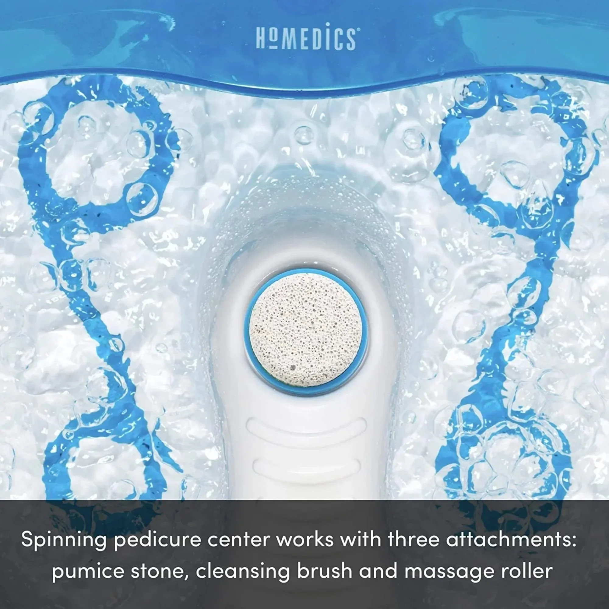 Pedicure Heated Foot Spa Bubble Foot Massager,Ultra-quiet technology