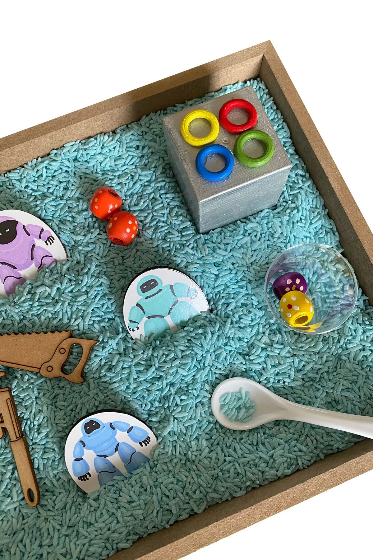 Set Aktivitas Kayu-Mainan Montessori