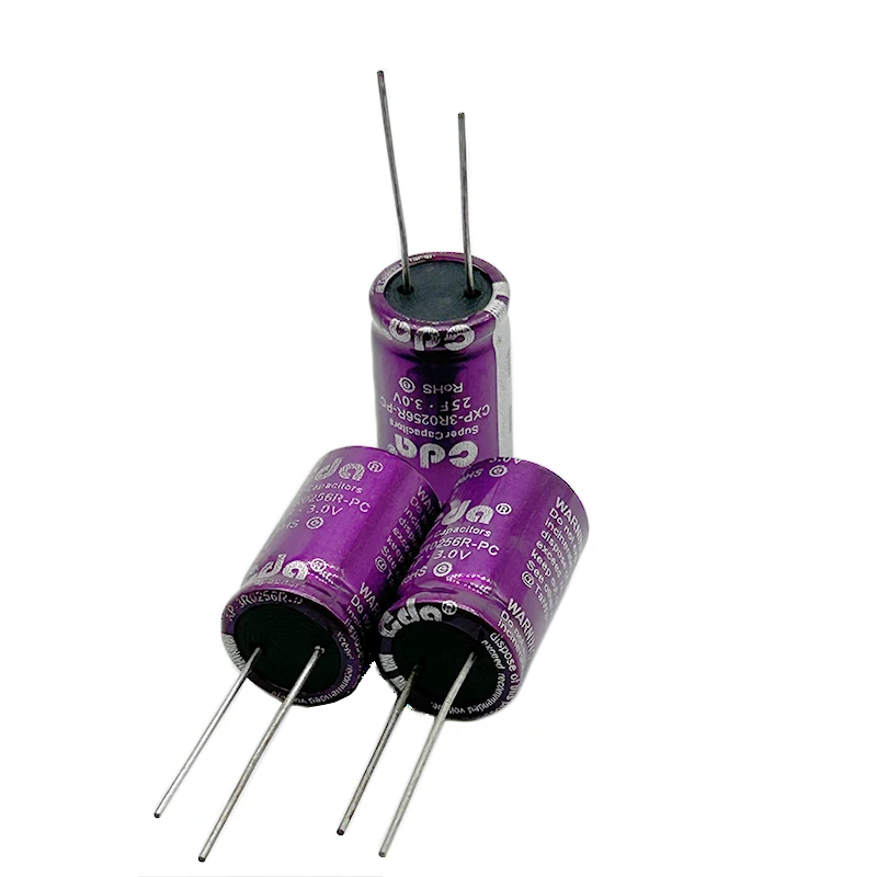 High Capacity 3.0V25F Low Internal Resistance Farad Capacitor 3V25F Supercapacitor Used To Automotive Rectifier Module