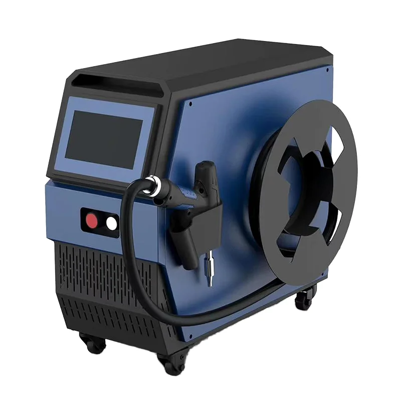 

4 1 Portable Mini Metal Handheld Laser Welding Machine 1500W Air Cooling Easy Operate New Condition Featuring Mitsubishi Max