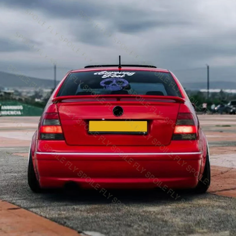 

2001 2002 2003 2004 2005 For Volkswagen Bora 1J / Jetta MK4 GLI Style Car Rear Wing With LED Light Spoiler Glossy Black Red