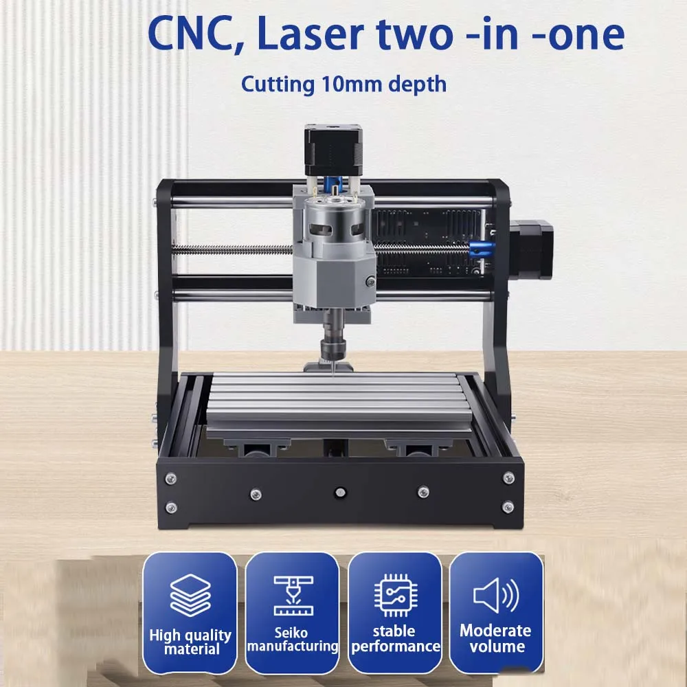 

Upgrade CNC 1610Pro Mini Laser Engraving Machine 3 Axis Offline Controller GRBL Control DIY Wood PCB Milling Cutting Engraver