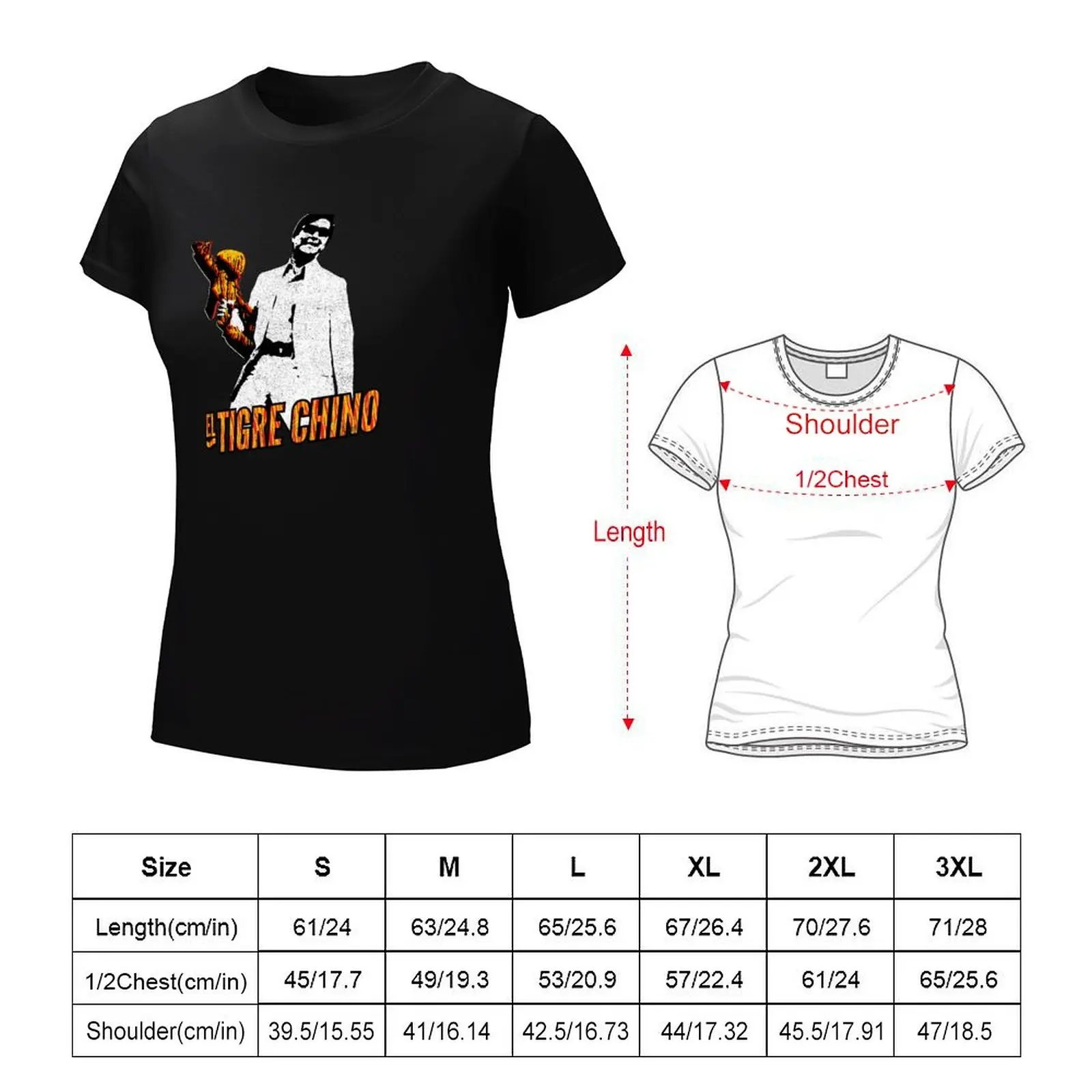 El Tigre Chino - Community T-Shirt kawaii clothes animal print shirt for girls Blouse lady clothes cotton t shirts Women image 6