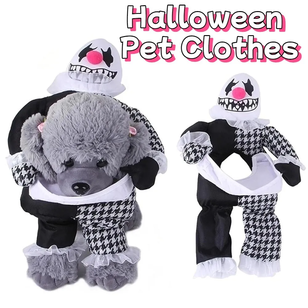 

Creative Puppy Halloween Coat Polyester Pet Costume Halloween Pet Clothes Comical Outfits Dog Cosplay Pet Transformation Outfit