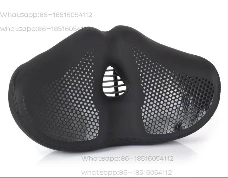 Noseless Bike Seat Cushion for Men Women Extra Padding Comfort Wide Bicycle Seat Oversized Comfortable Saddle