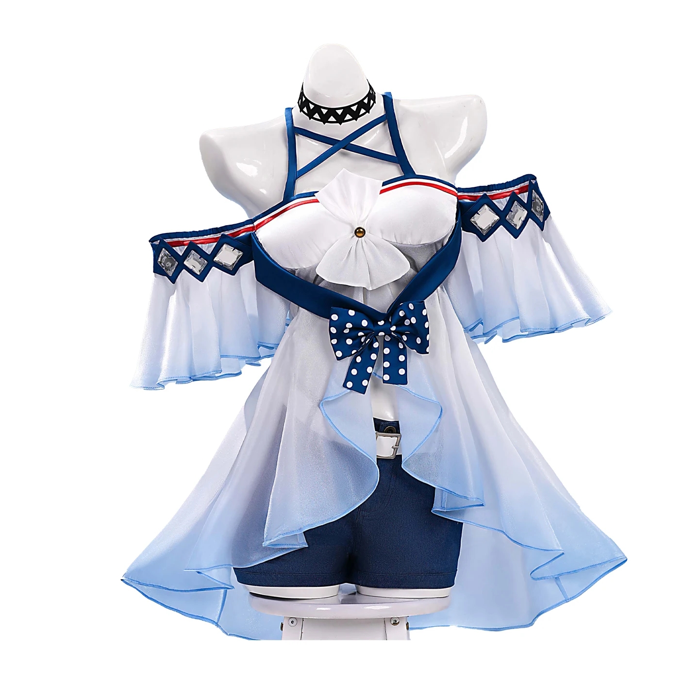 لعبة جديدة فرسان سكادي أزياء تنكرية للهالوين وعيد الميلاد لعب الأدوار والحفلات الهزلية مقاس XS-XXL علاج ملابس السباحة الخاصة بي