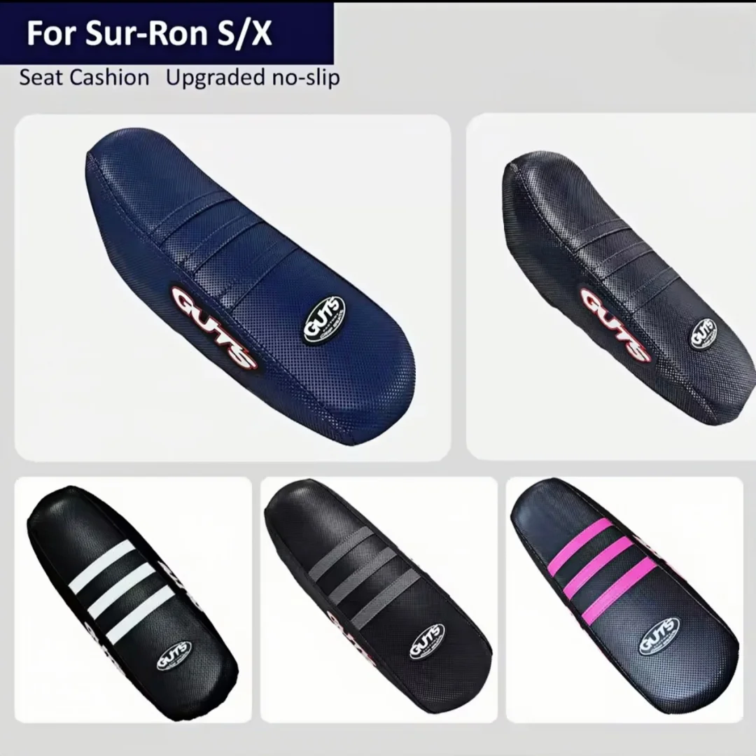 

For Sur-Ron Lightbee Upgraded Non-slip Rear Seat Cushion Assembly For Surron Light Bee X S Off-Road Electric Vehicle PU Leather