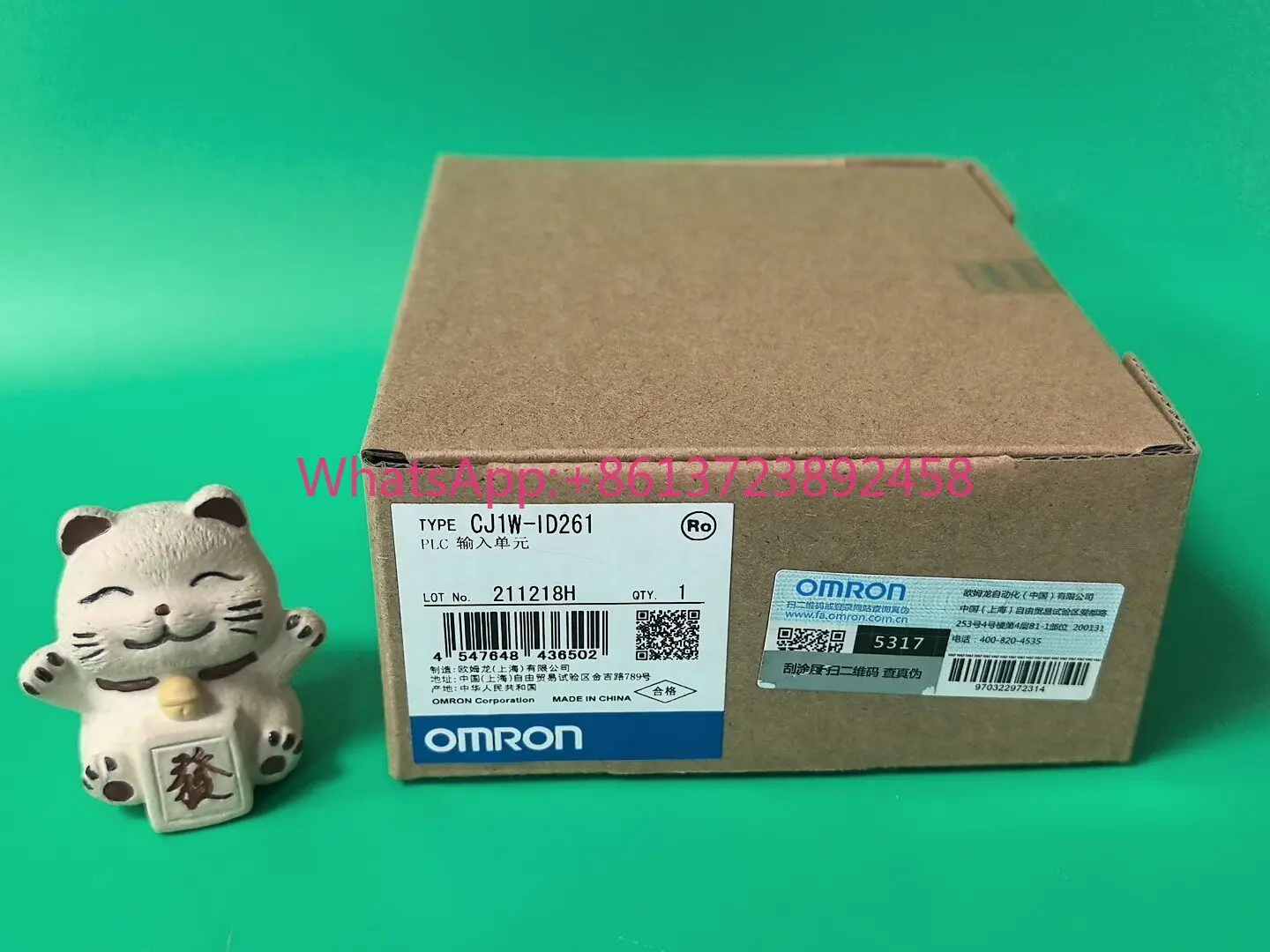 Omron CJ1W-ID261 new original genuine PLC input unit