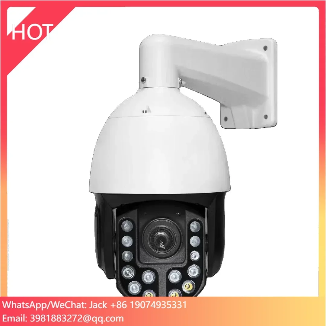 

8MP Auto Tracking PTZ POE Camera 33X Zoom Video Surveillance IP Camera 2 Way Audio Siren Alarm IR Color Night For Home