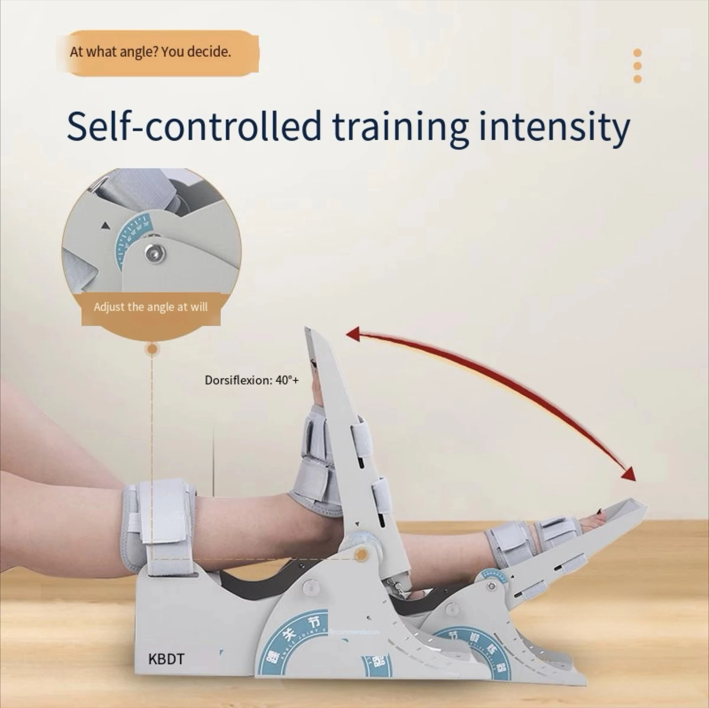 Ankle Joint Rehabilitation Training Rehabilitation Foot Drop Back Flexion Plantar Flexion Ankle Fracture Home Exercise Device