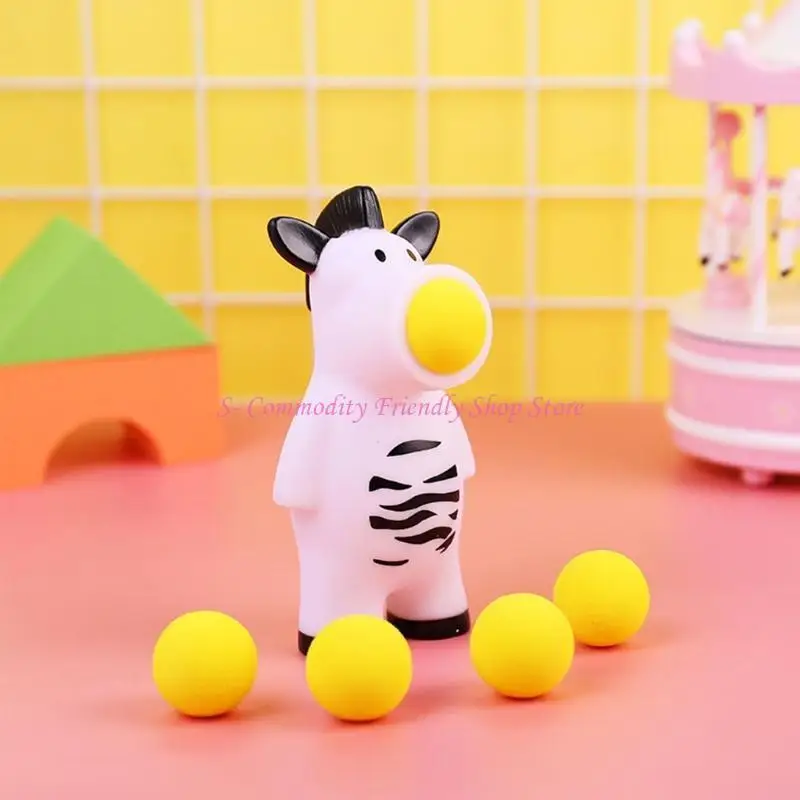 85AE realistische tierische, gequetschbare Spielzeugshooterbälle Spiel für Kinder Erwachsene