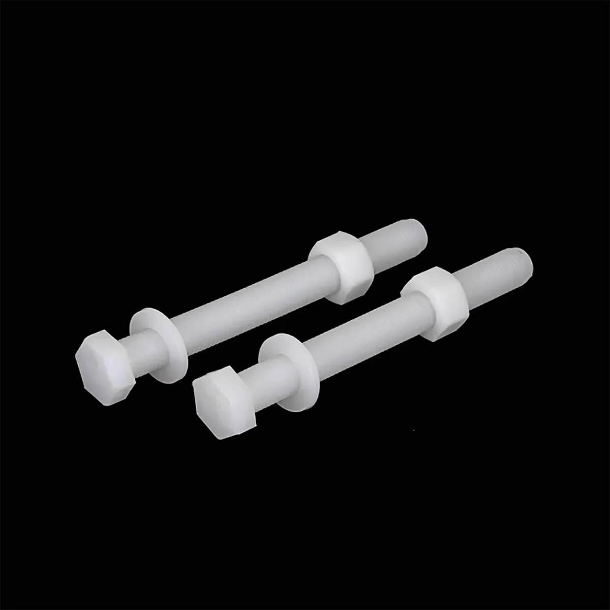 Nylon Outer Hexagonal Enlarged Extended Screw Bolt Washer Nut Three Combination Set M6M8M10M12M16