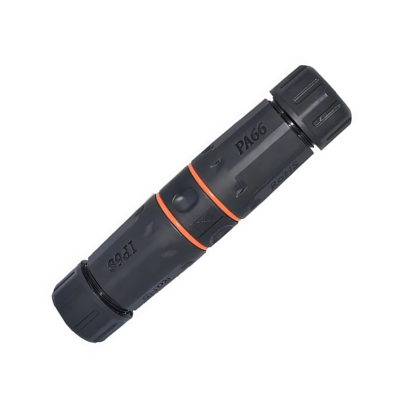 IP68 กันน้ำ M23 RJ45 COUPLER SHIELDED CAT6 GIGABIT Ethernet Connector สำหรับการใช้งานอุตสาหกรรมกลางแจ้ง 83CF