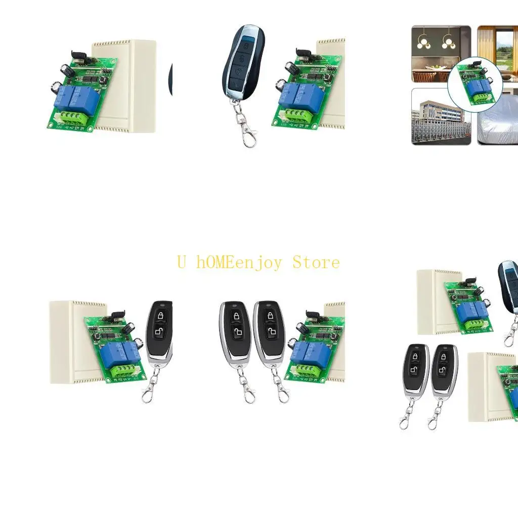 

B0KF беспроводной пульт дистанционного управления переключает приемник передатчика для электрического занавеса 433 МГц