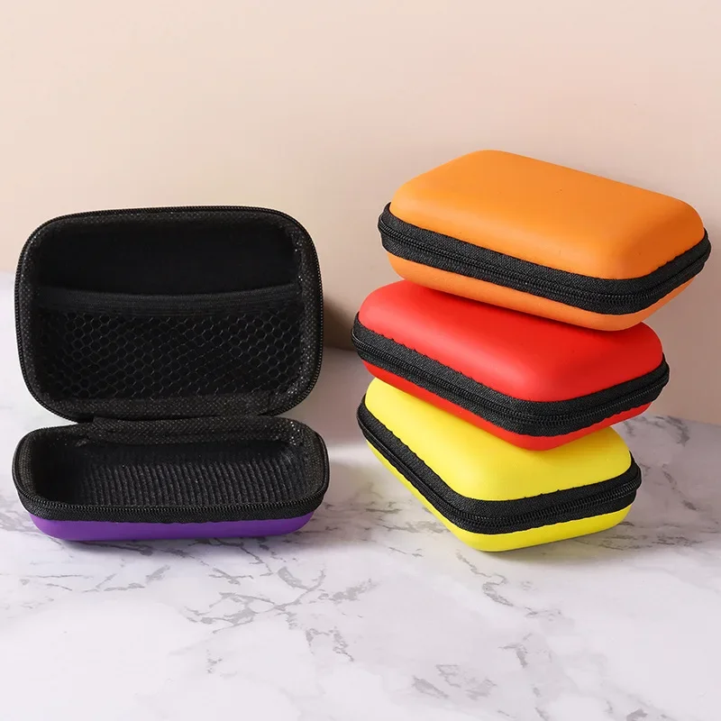 Portable Sundries Travel Storage Bag Charging Case for Earphone Package Zipper Bag Travel Cable Organizer Electronics Storage