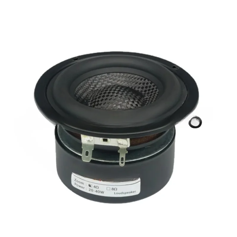 

FOR Subwoofer Hi-Fi Speaker Unit Powerful Low Frequency 25~40W Fiberglass Braided 3 Inch Subwoofer 4ohm~8ohm