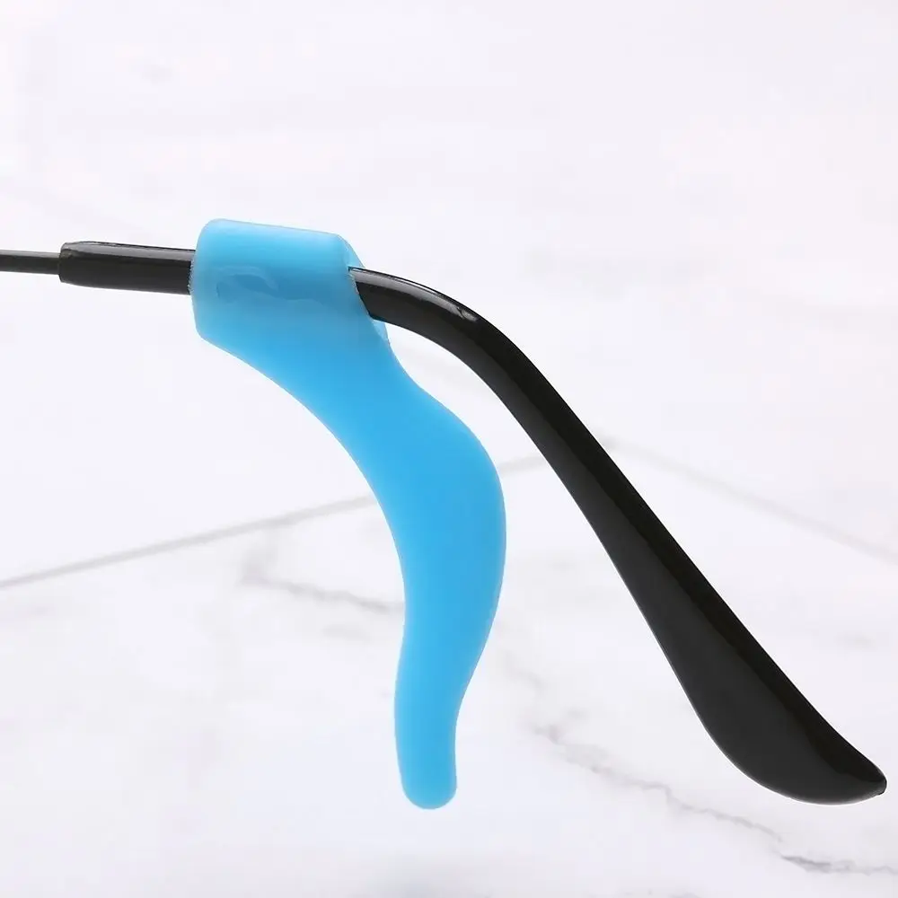 

2 пары крючков для очков, противоскользящие мягкие ушные крючки, крючки для очков, держатель для очков, спортивные наконечники для дуг