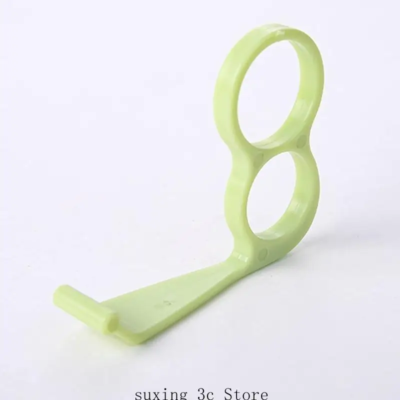 

E8BE Convenient Cellphone Finger Ring Holder Hand-free Vedio Watching Phone Bracket