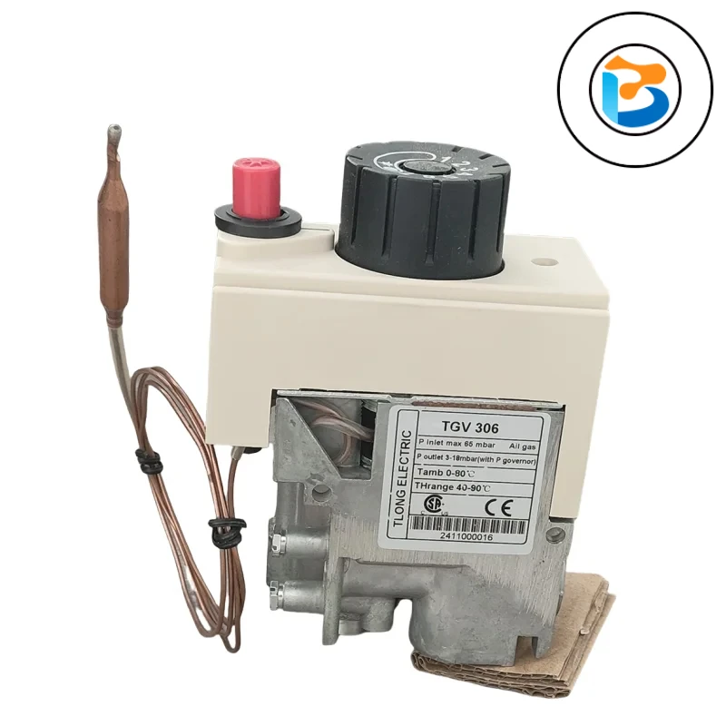 1pcs TGV 306 Gas Boiler Part Thermostat Gas Valve Multifunctional Combination Gas Control TELONG ELECTRIC Replace EUROSIT 630