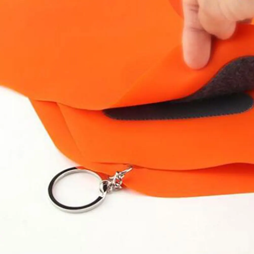 

1pc Silicone Waterproof Haircut Cape Lightweight Hair Stylist Gown Washable Barber Accessories For Salon Home Use (Orange)