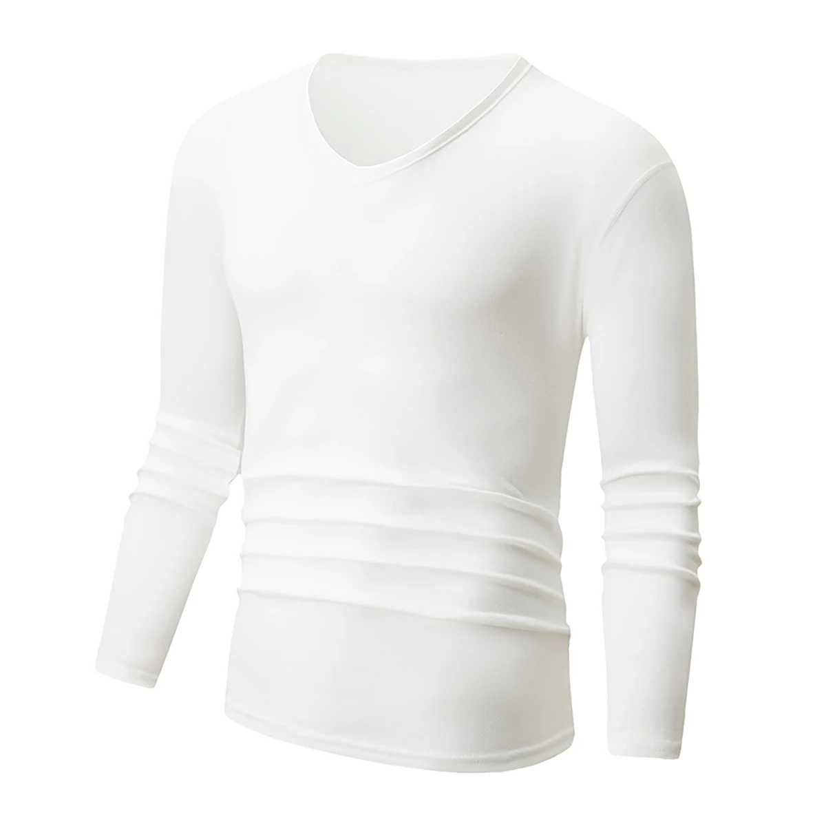3 Piece Men's V-Neck Top In Classic Color Fashionable And Comfortable For Spring/Autumn Breathable And Casual For Daily Sweat