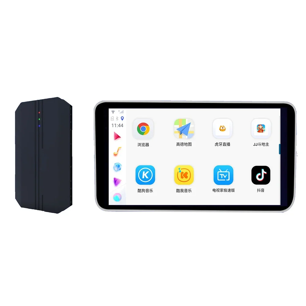 

Maisimei Portable Wireless Carplay AI Box Android 12 System Support Day and Night Mode for Car Radio Carplay Android Auto