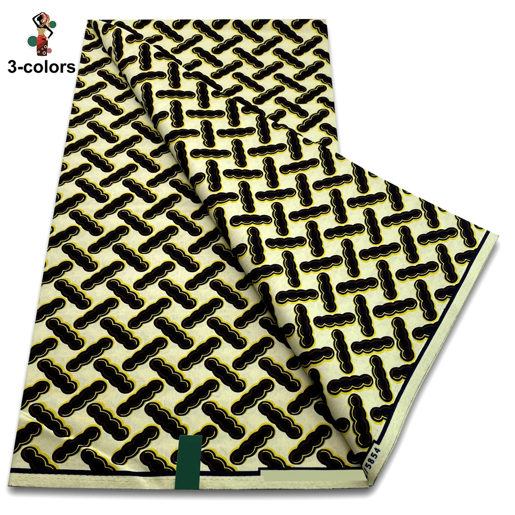 

Новейшая восковая ткань Анкара, высококачественная хлопковая восковая ткань с принтом, гарантированная настоящая африканская восковая ткань, мягкое праздничное платье, сделай сам, Pagne