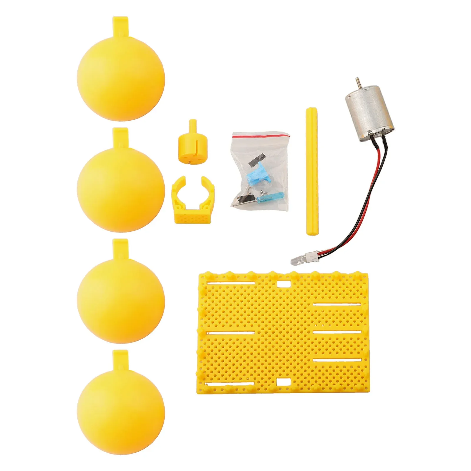 

Wind Turbine Generator Kit Brushless Motor DC0.1V-3V Generation Motor Wind Power With Holder Blades 0.01-0.3A New