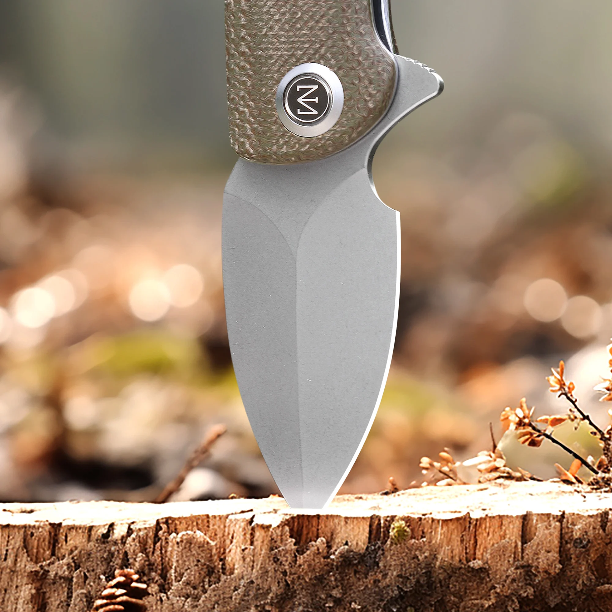 Nightwolf N03 Pocket Folding Knife for Men EDC Tool Cold D2 Steel Blade Self Defense Camping Tactical Hunt Survival Outdoor Arma