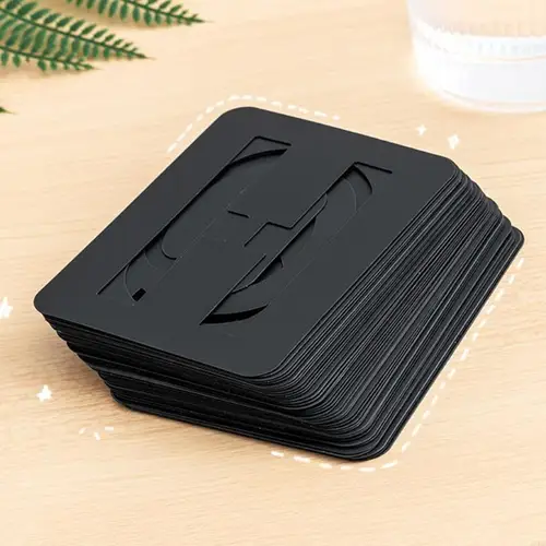 Imagen 2 del producto Juego de plantillas de números y letras de 42 piezas, plantillas de pintura de alfabeto de plástico, Kit de moldes para pintar en la pared, decoración del hogar