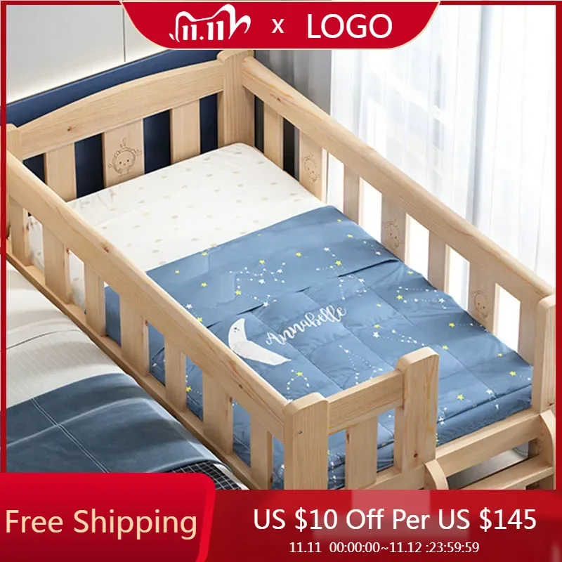 

Guardrail Safety Kids Bed Usa Safety Solid Wood Modern Luxury Children Beds Girl Fashion Bedroom Camas Dormitorio Furniture