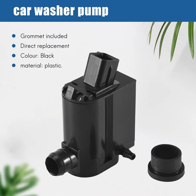 Twin Outlet Windscreen Washer Pump For HYUNDAI I20 I40 Tucson Elantra Santa Fe OE 98510-26100, 98510-2J000, 98510-FD100