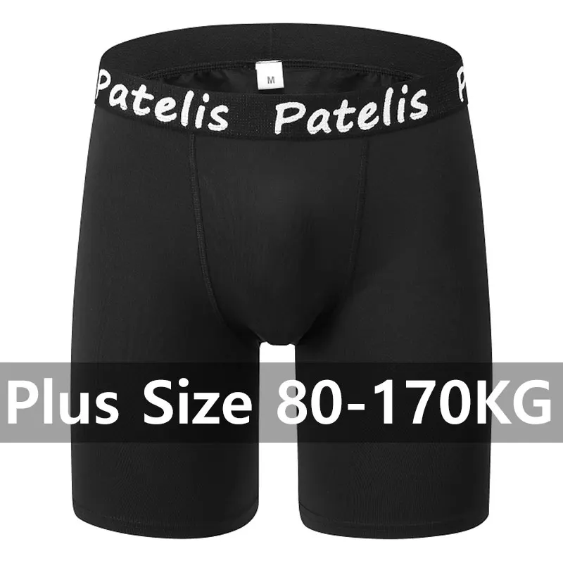Plus Size Herren-Boxershorts, 1–5XL, 90–185 kg, Shorts, bequeme Unterhose, atmungsaktive Unterwäsche, 1 Stück/3 Stück Set, Slips, Badehose, männliche Kleidung
