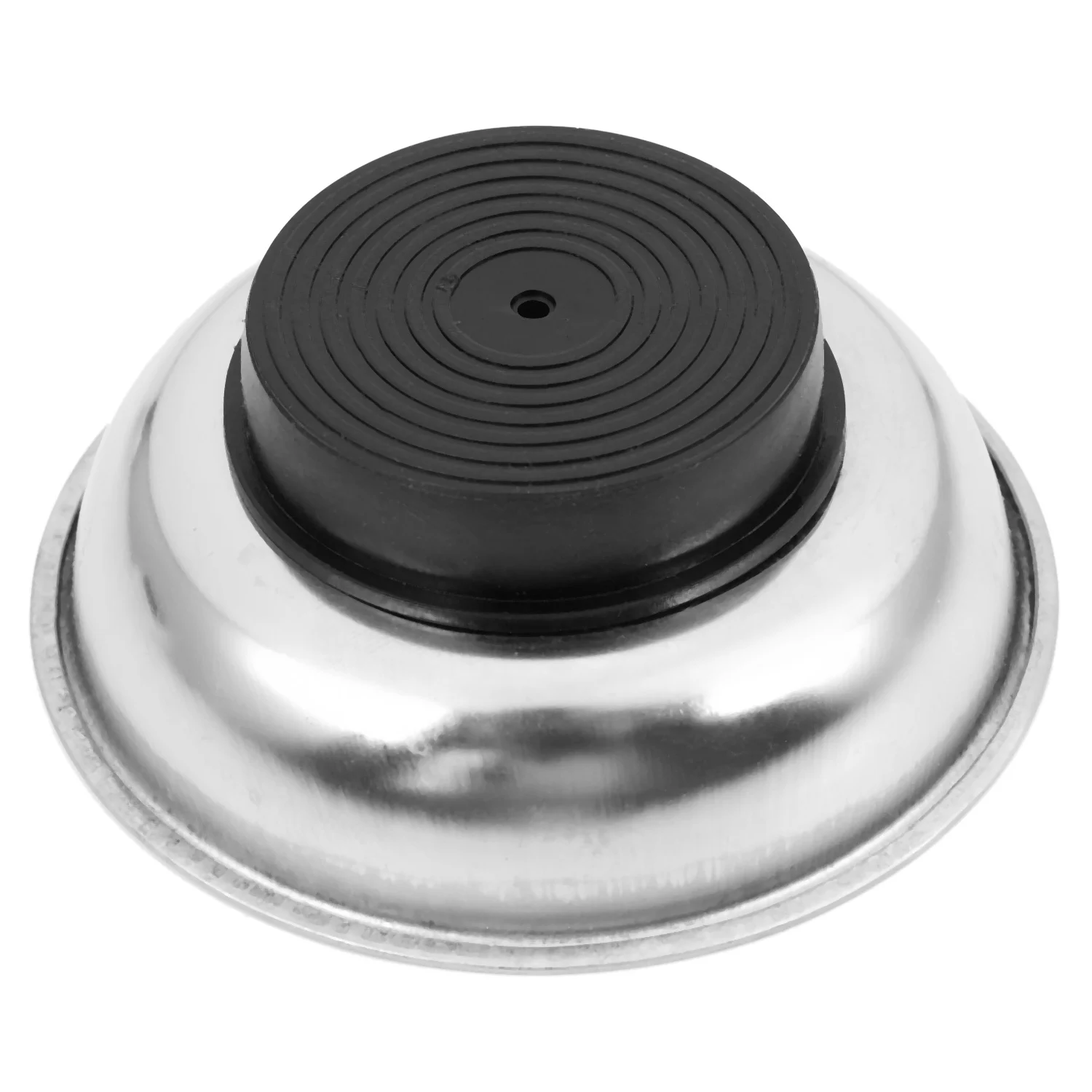 Circle Stainless Steel Magnetic Parts Bowl Tool Tray Nuts Bolts Screws Part Tray Magnetic Parts Plate Silver 3 inches image 4