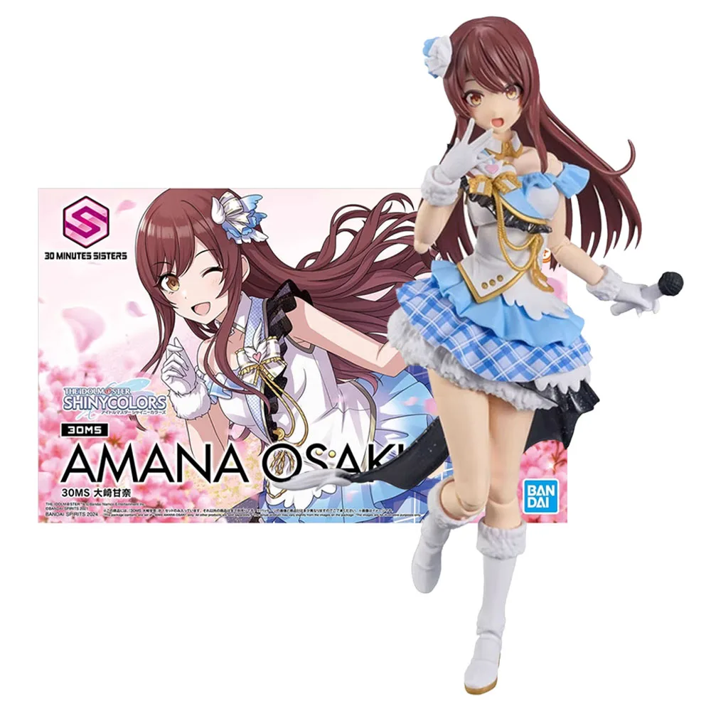 

Bandai Genuine Figure THE IDOLM STER SHINY COLORS Model Kit Anime Figures 30MS Osaki Amana Collection Model Action Figure Toys