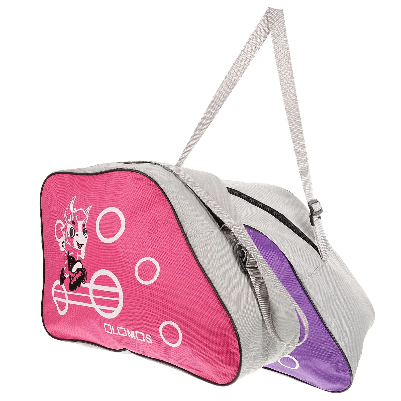 

Комплект из 2 сумок для роликовых коньков: простой дизайн, большая вместимость, портативная сумка для хранения коньков и аксессуаров