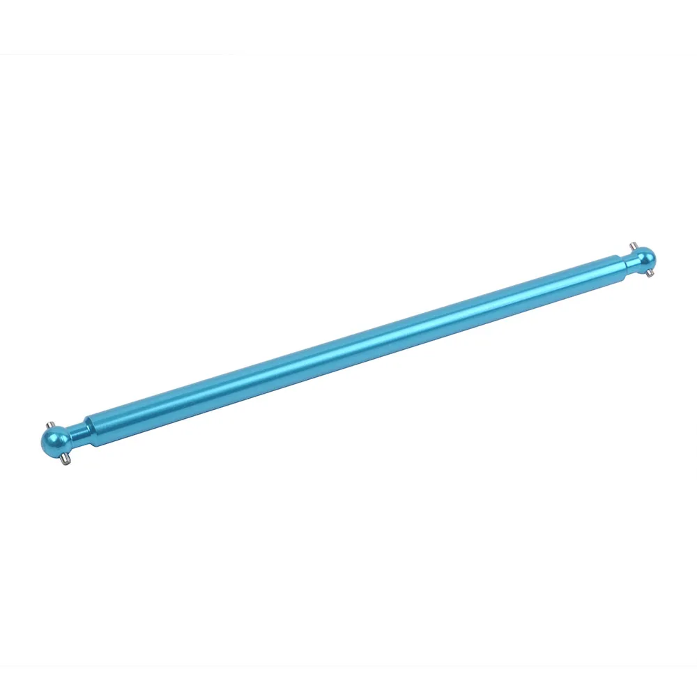 TT-02 Aluminum Alloy Main Transmission Propeller Central Drive Shaft for Tamiya TT02 TT02B Upgrades Parts,Blue