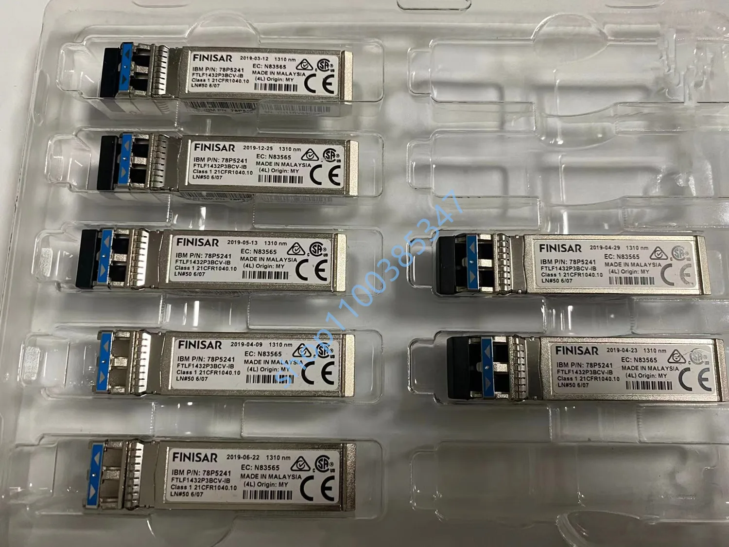 

IB-M 32G Single mode SFP FTLF1432P3BCV-IB 78P5241 N83565 32GB 1310NM 10KM Single-mode optical transceiver