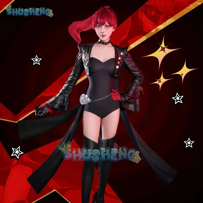 

didi 211Anime P5 Persona Kasumi Yoshizawa Cosplay Costume Uniform Halloween Carnival Party Christmas Play Role Clothes Clothing