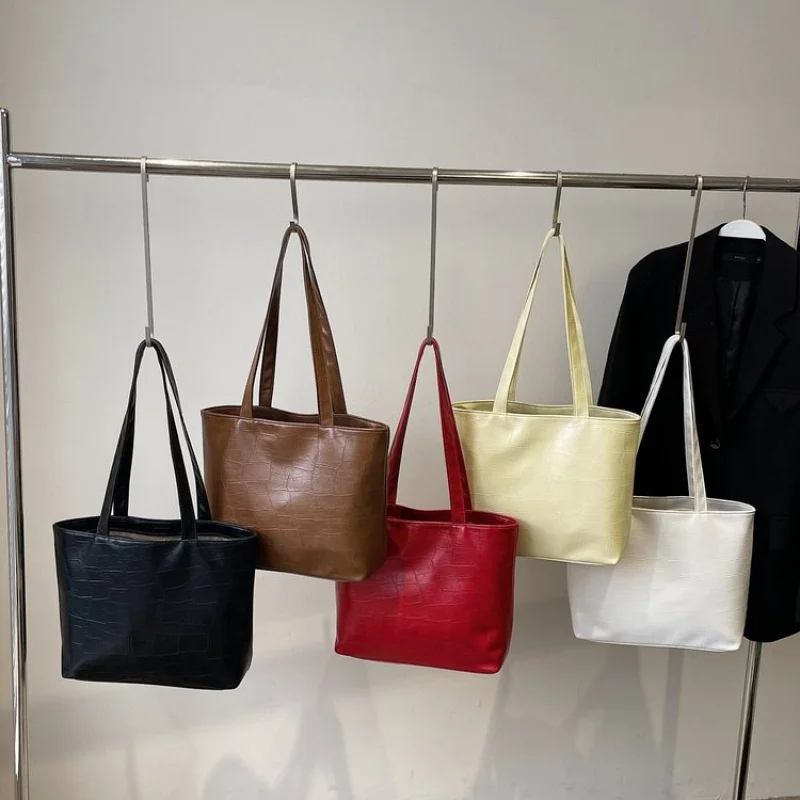 

Женская кожаная большая сумка премиум-класса - женская сумка через плечо от известного дизайнера, элегантная классическая мода