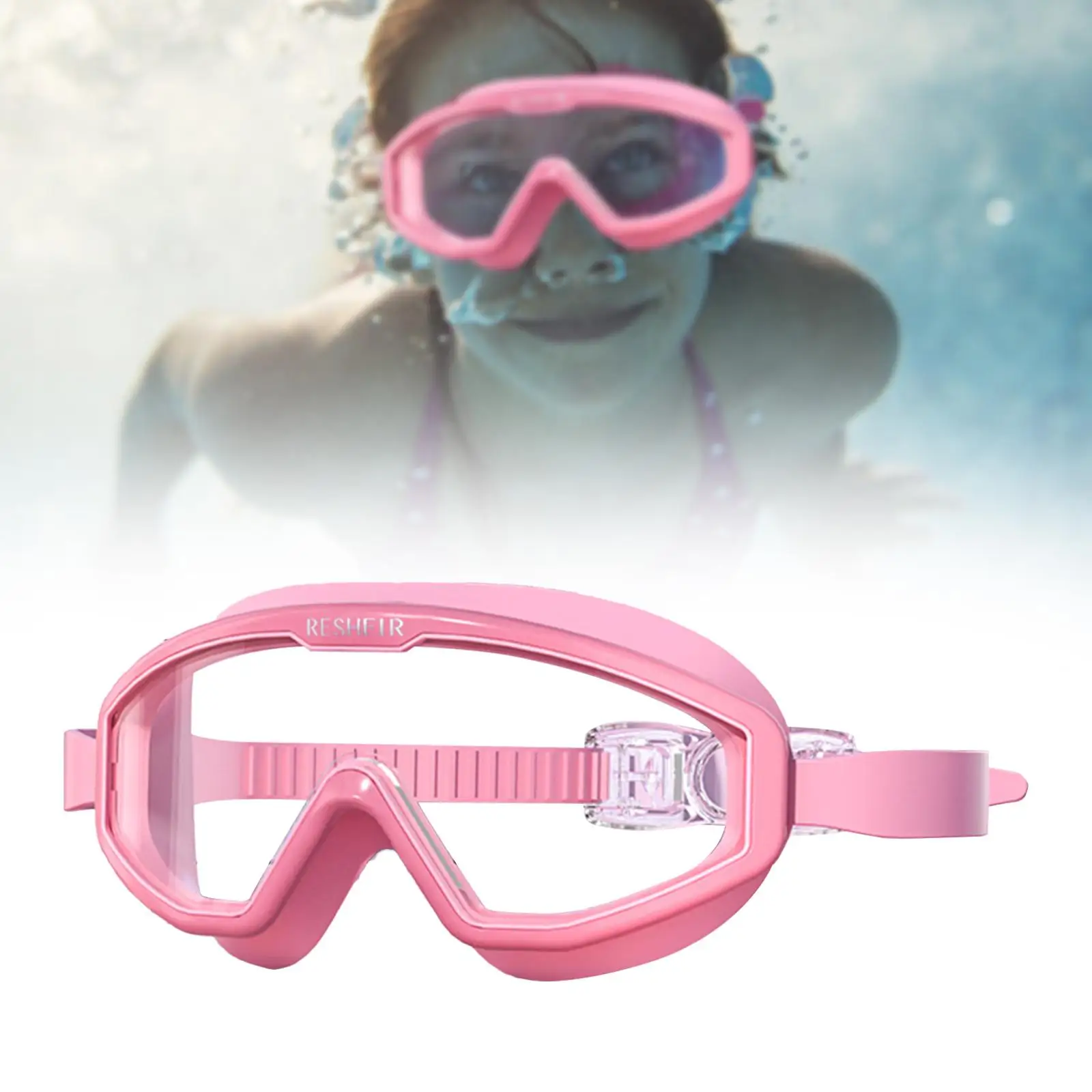 

Swimming Goggles Clear View Kids Swim Goggles for Swimming Pool Snorkeling