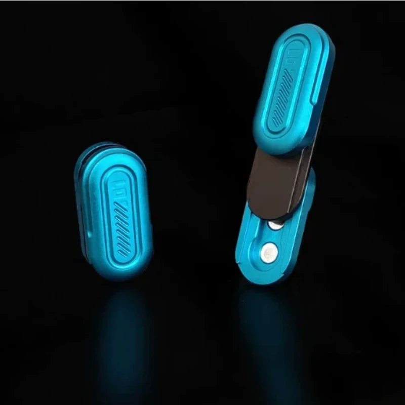 Mini 3-Layer Direct Push Runway Push Card Pop Coin Metal Fingertip Gyroscope Decompression Toy Decompression Artifact