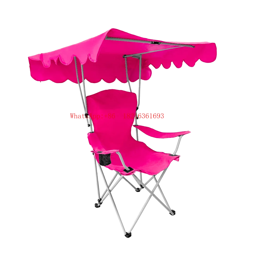 Winter Outdoor Camping Chair Windproof, Rainproof and Snowproof New Large Ceiling Folding Chair Portable Courtyard Leisure Chair