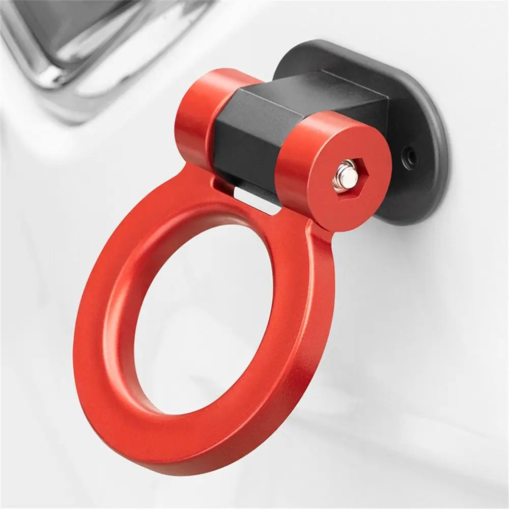 

Практичные универсальные автомобильные Стайлинг крючки для прицепа О-образные ABS автомобильные задние передние прицепы красные наклейки украшения