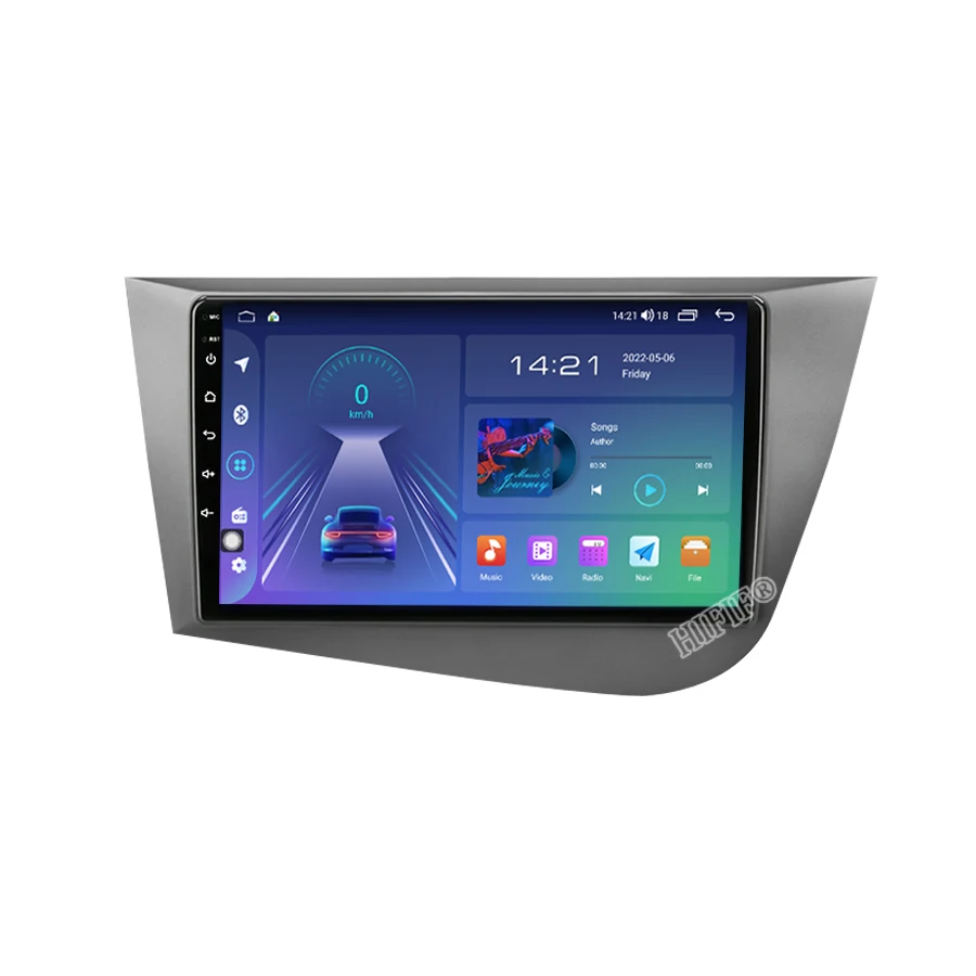 Car Radio Navigation GPS Carplay For Seat Leon 2 MK2 2005-2012 Android 13 Multimedia Video No DVD Player Stereo