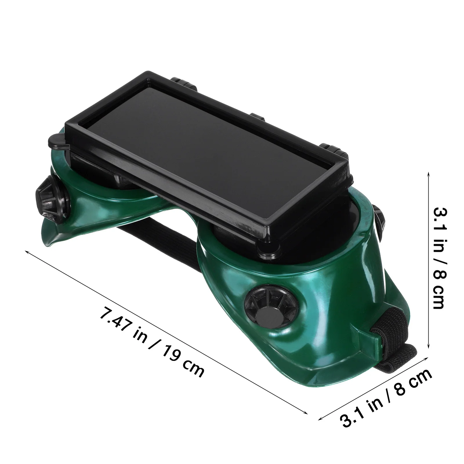 2 قطعة نظارات لحام نظارات واقية الوجه متابعة تصميم السلامة الصناعية المضادة للخدش عدسة التهوية مريحة تناسب